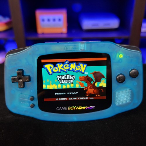 Blue game boy - boy, advance