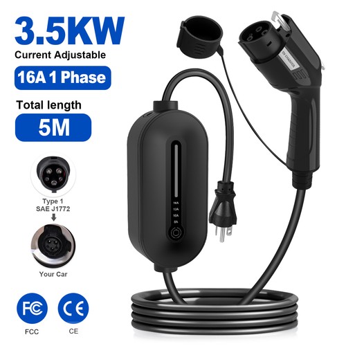 Charger 16amp 110v 240v - ev,